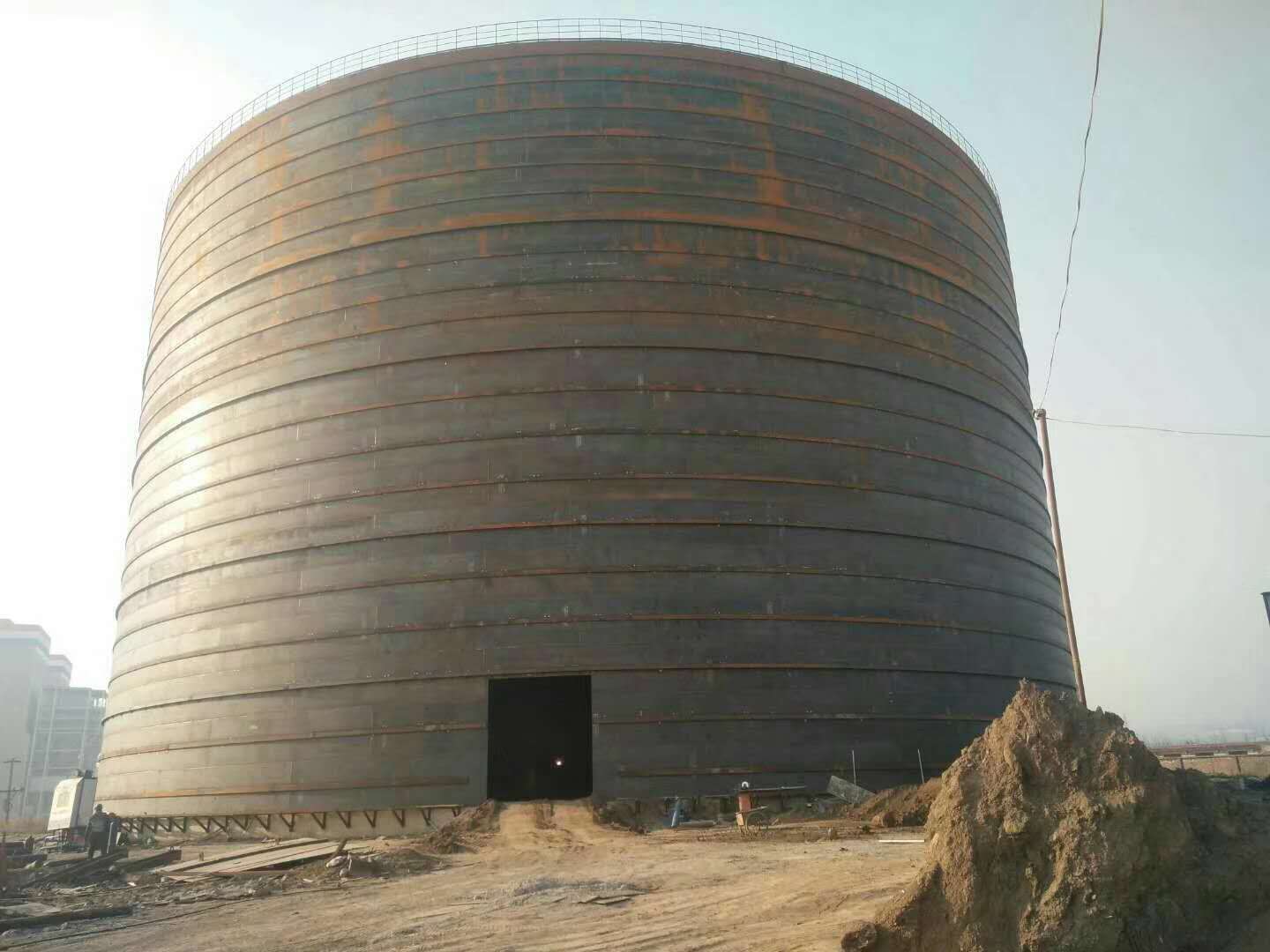 新源承建大型钢板库的好处及原理