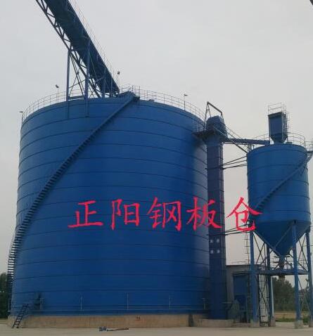 新源大型矿粉钢板库