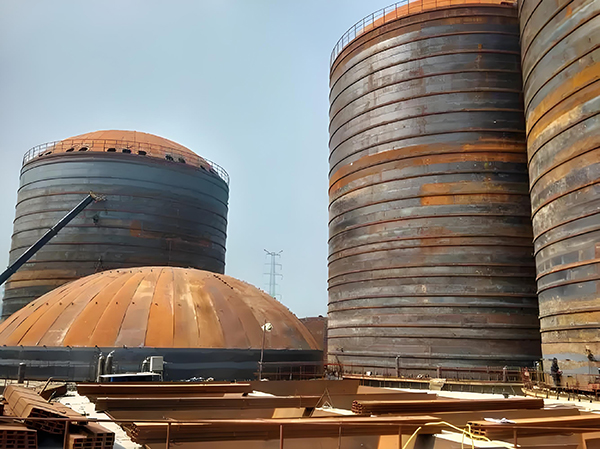 新源焦粉钢板仓